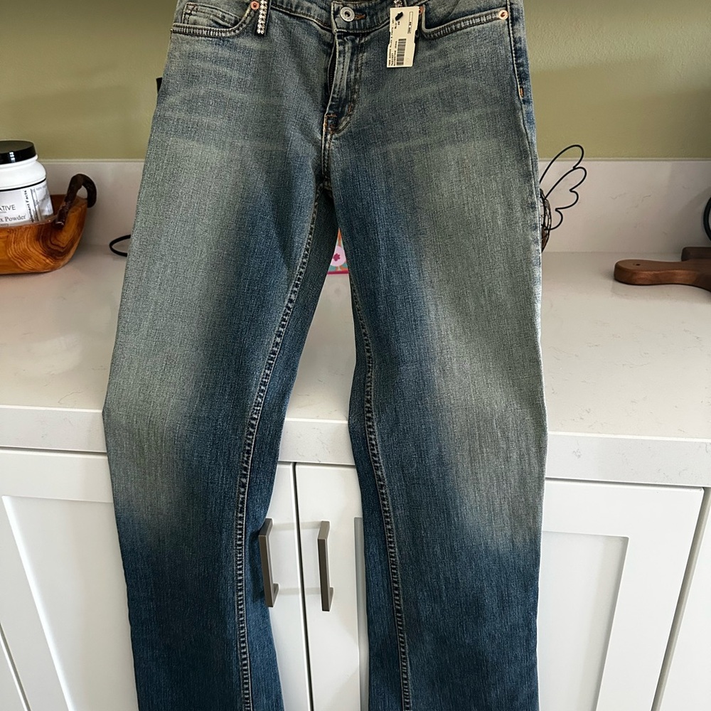 Allen B. By Allen Schwartz Blue Flare Jeans